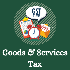 goods and services tax